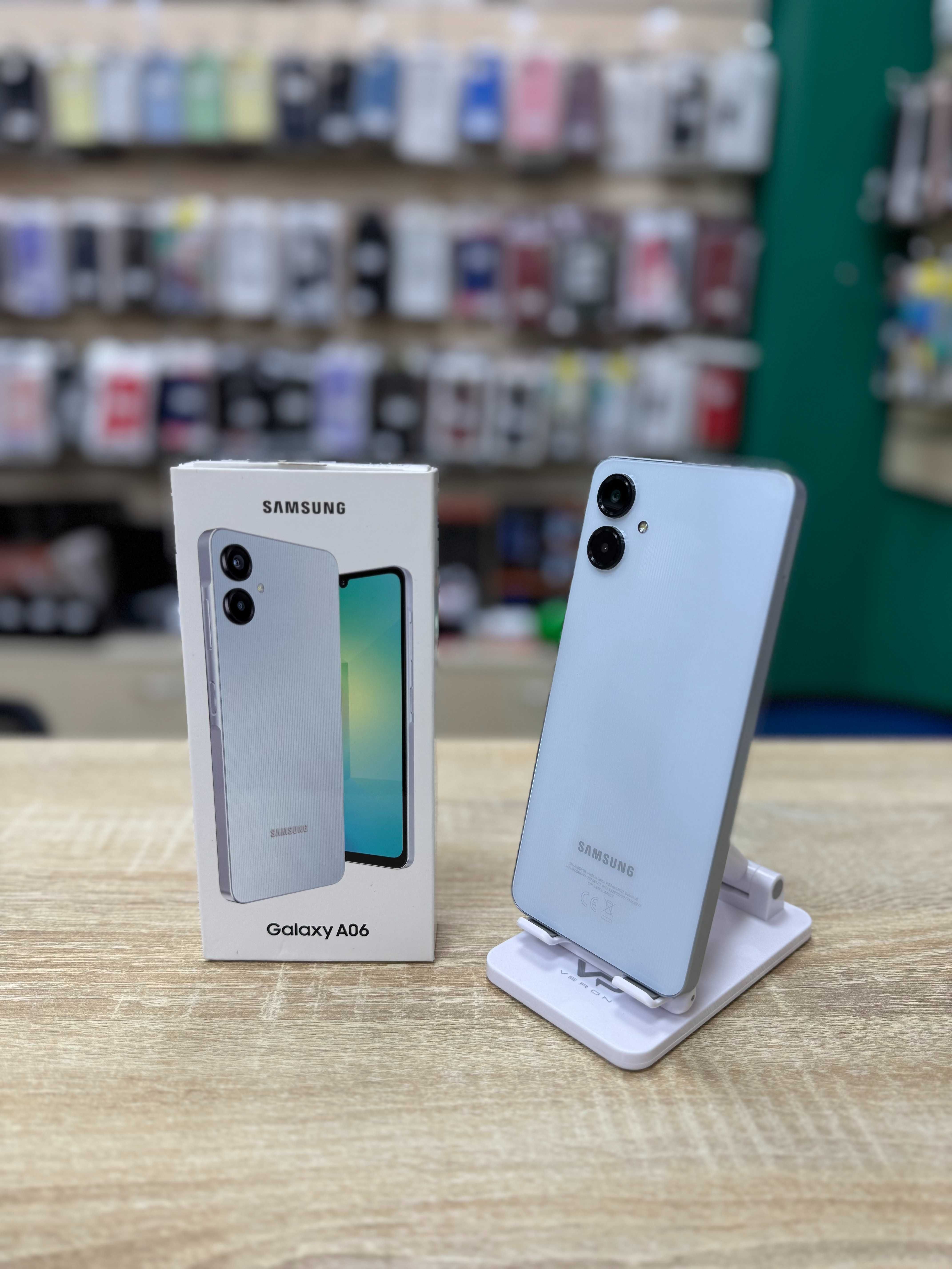 Смартфон Samsung Galaxy A06 64/128GB | Black, Light Blue, Gold EU+UA