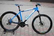 Górski rower MTB haibike attack sl osprzet shimano hydraulika tarcze