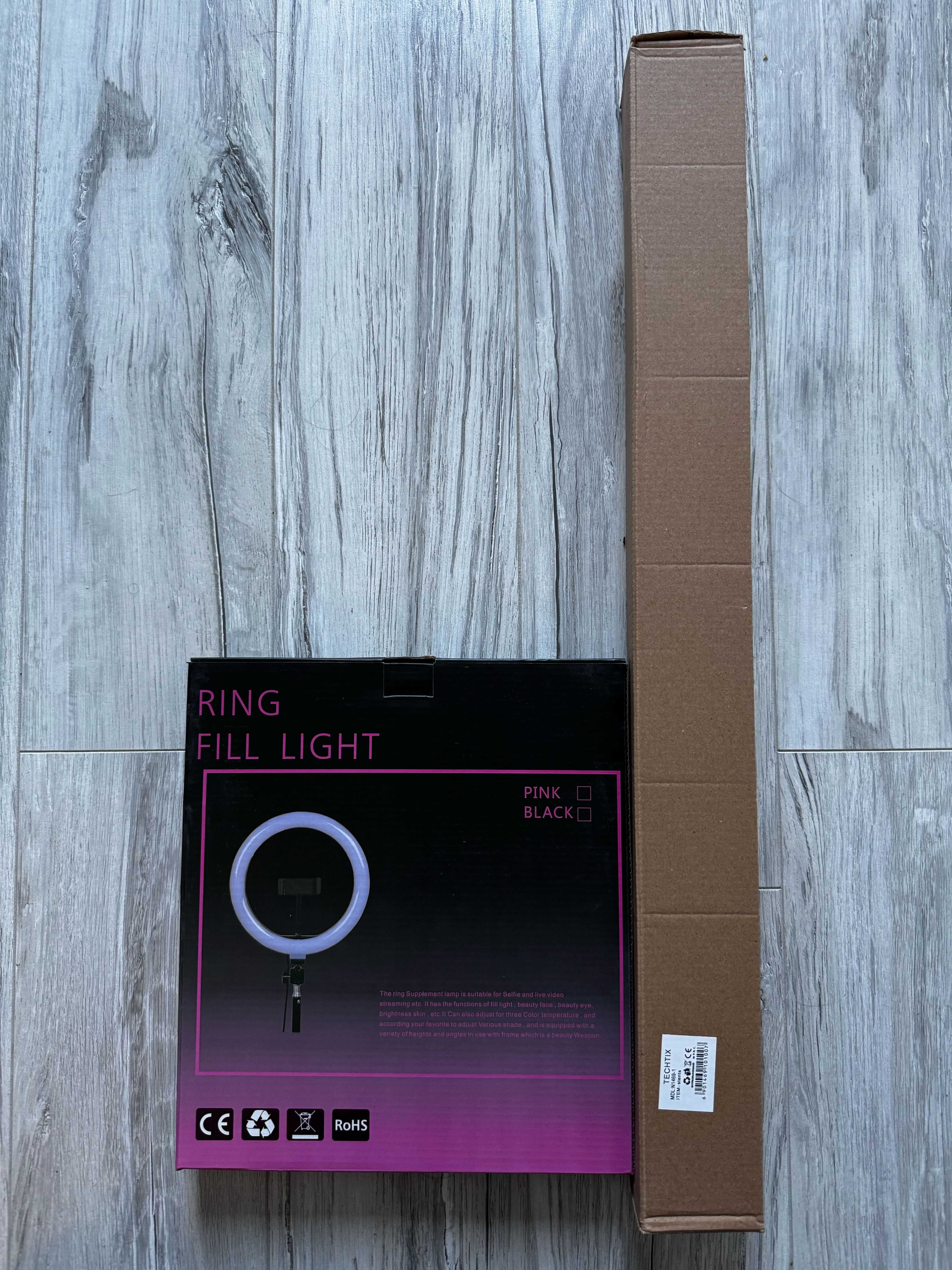 Lampa pierścieniowa 80W ze statywem 220cm, Ring lamp