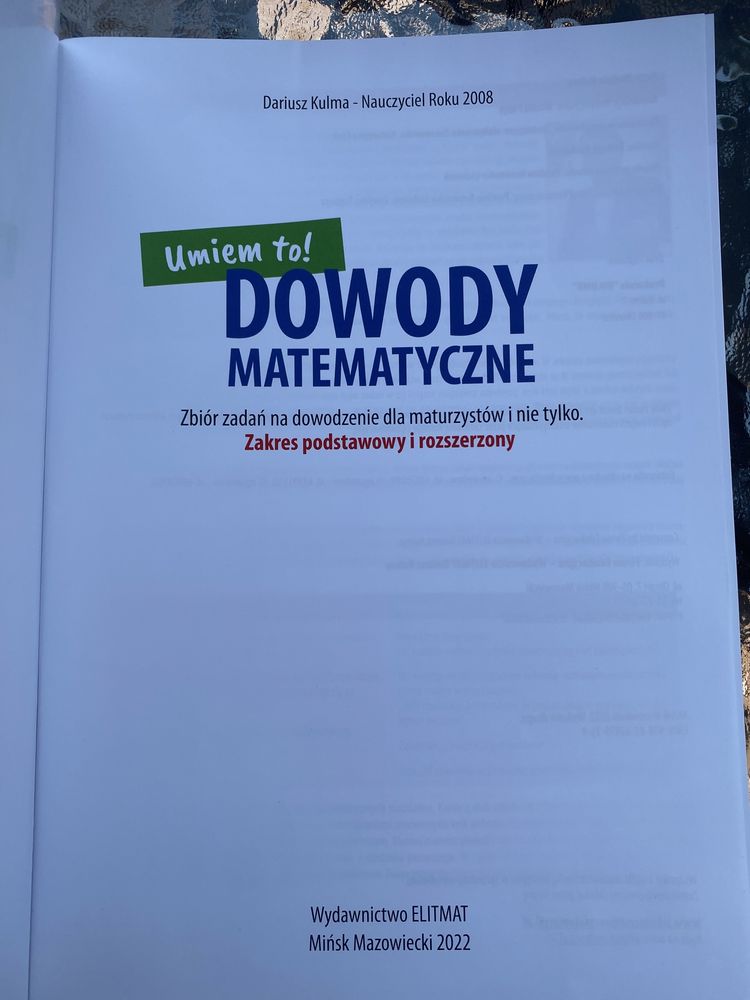 Dowody matematyczne- zbiór zadań