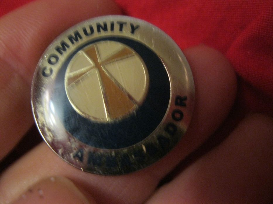в коллекцию знак community ambassador значок клеймо на кнопке