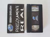 VHS Sega Saturn | Perigosamente Real | Eco Filmes * RARA!*