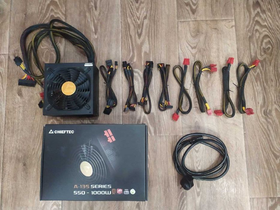 Блок питания Chieftec A-135 модульный (APS-1000CB) 1000W