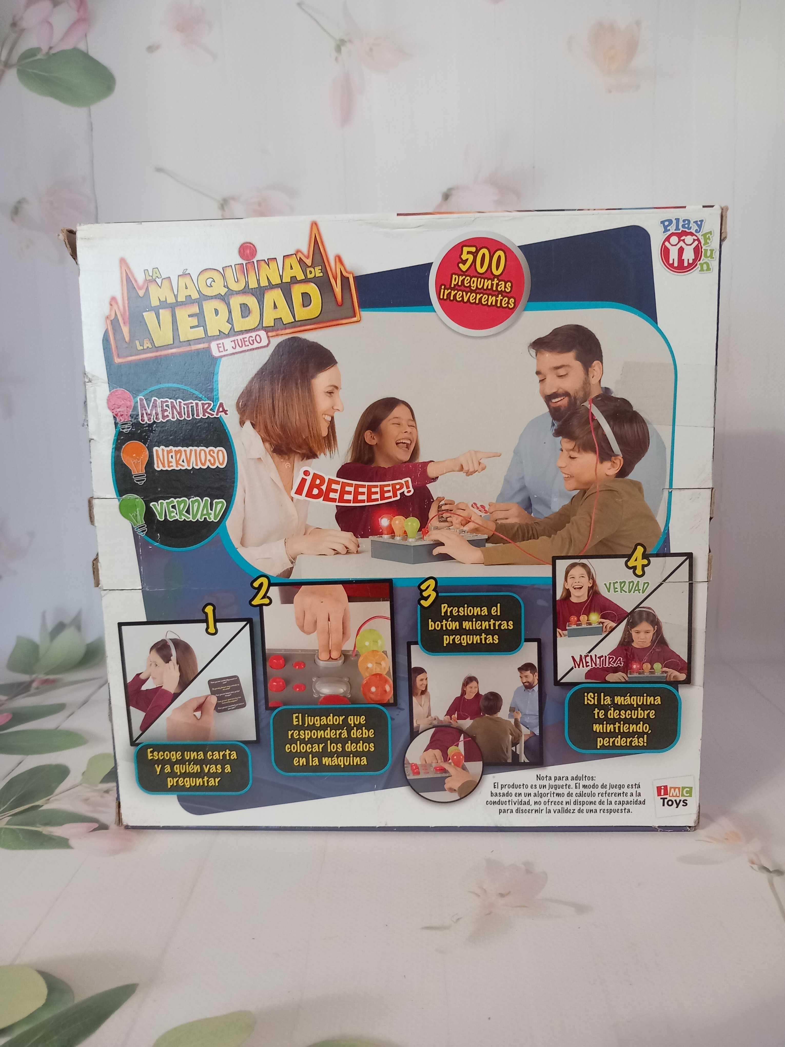 Gra planszowa Wykrywacz kłamstw IMC Toys j. Hiszpański