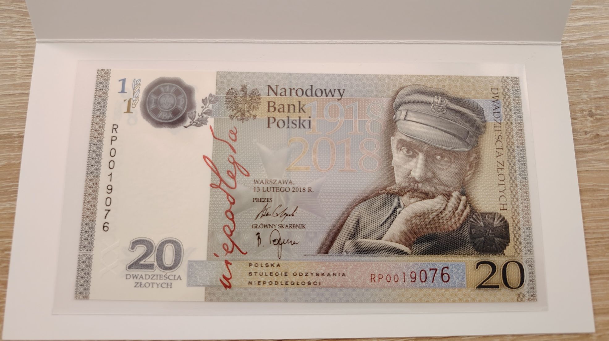 Sprzedam banknot kolekcjonerski NIEPODLEGŁOŚĆ