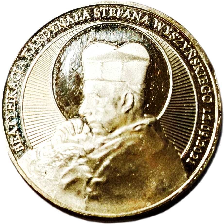 Moneta kolekcjonerska Beatyfikacja Kardynała Stefana Wyszyńskiego