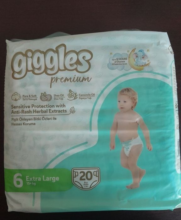 Памперси 6 Підгузки 6 Giggles
