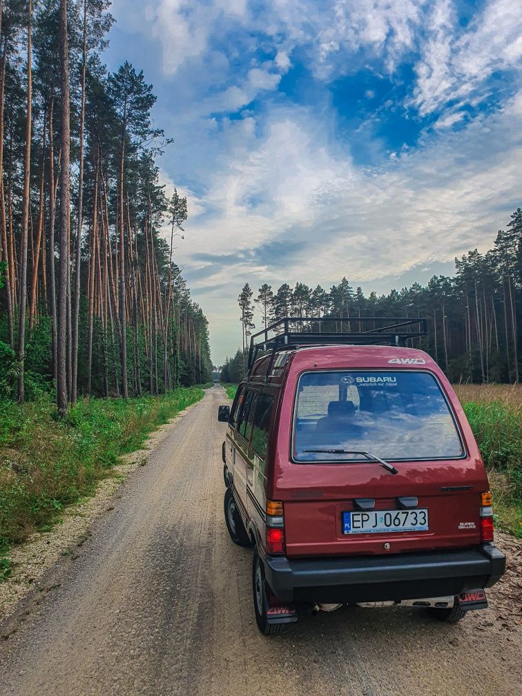 Subaru Libero sambar 1 1.2 napęd 4x4 bez rdzy ładny stan
