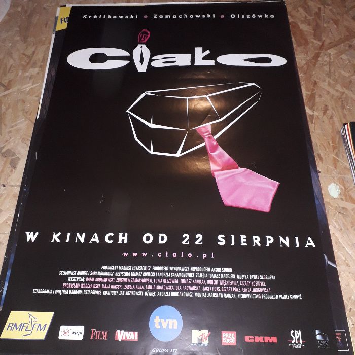 Plakat Filmowy CIAŁO , stan idealny , kinowy UNIKAT