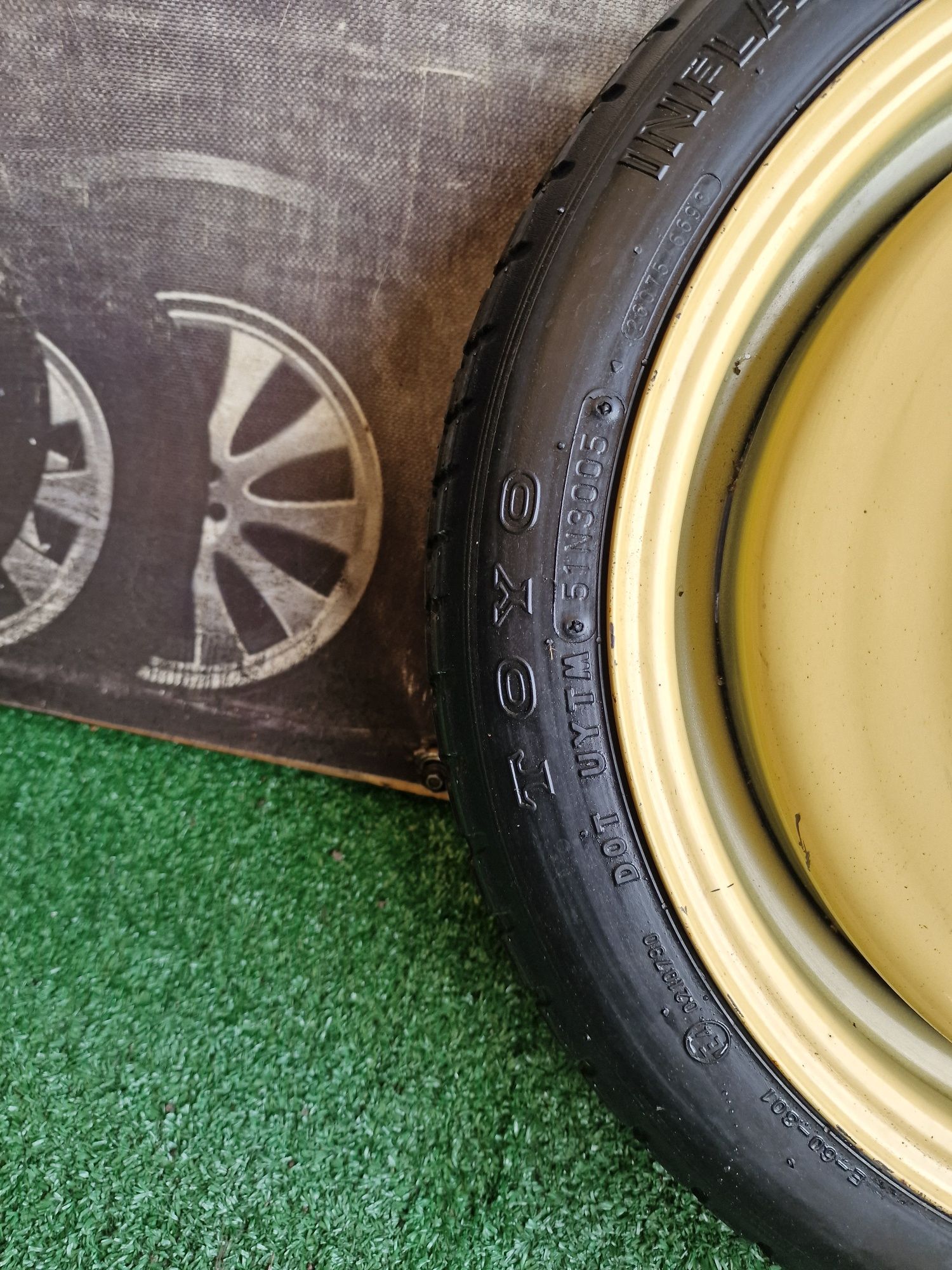 Koło zapasowe dojazdowe 15 5×114.3 Mazda