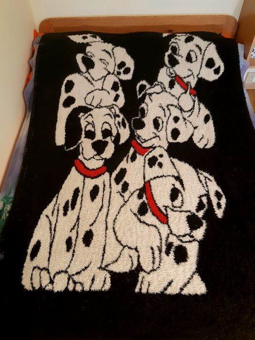 Kołdra z wełny owczej DALMATEŃCZYKI  130X190