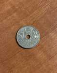 Dwie monety Norwegia 1 krone norge 2001 r 1997 r moneta kolekcjonerska