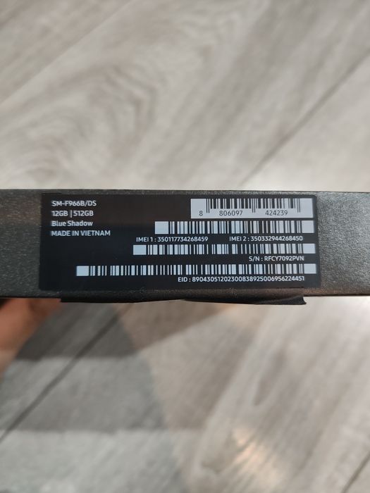 Samsung Galaxy Z Fold7 512GB Blue. Stan idealny. Bogaty zestaw!