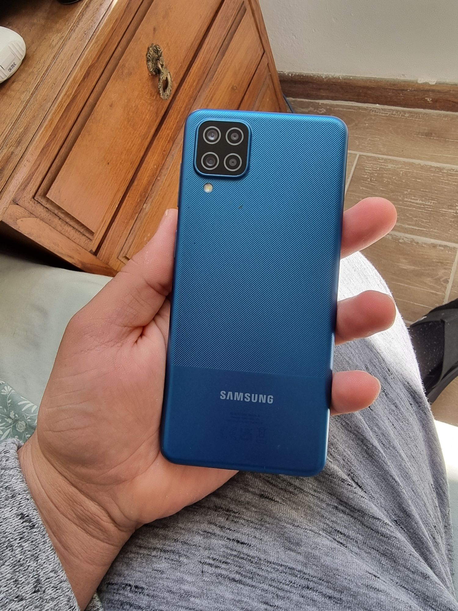 Samsung A12 32gb azul a funcionar