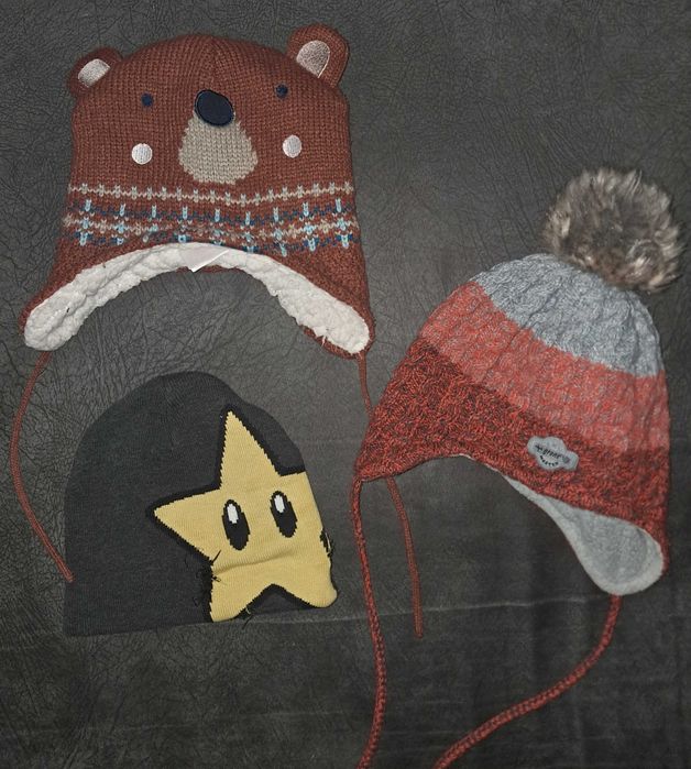 Czapka zimowa - zestaw czapek