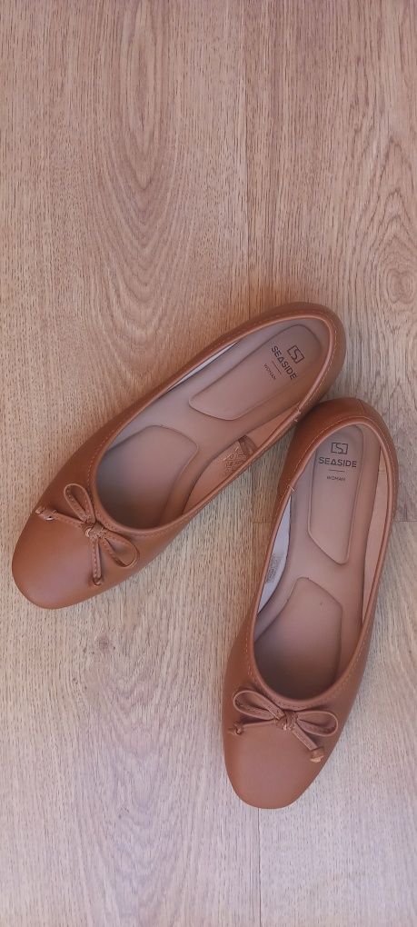 Sabrinas cor camel Seaside N. 38 novas