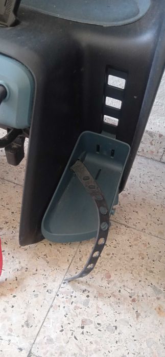 Duas cadeiras criança para bicicleta