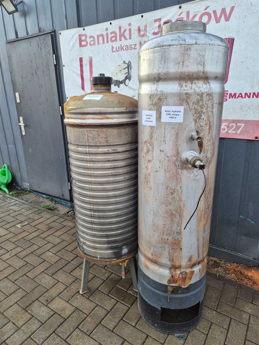 Bufor bojler, hydrofor nierdzewny zbiornik ciśnieniowy 200l 10 bar