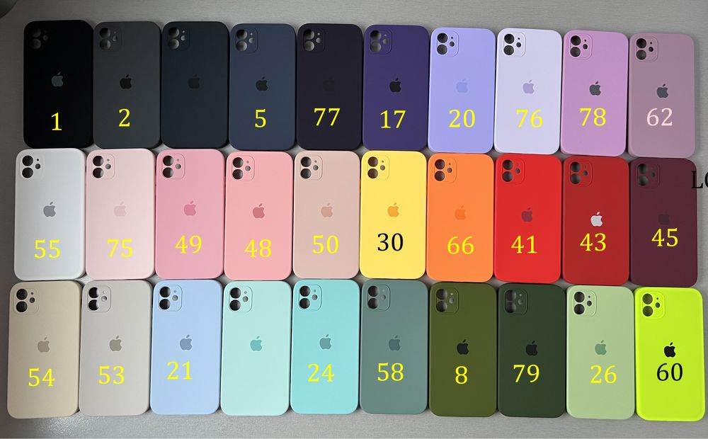 Чохол IPhone 11 квадрат, чехол квадратні борти, грані