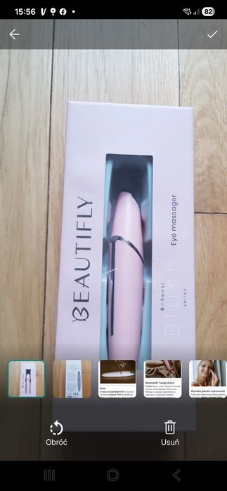 B-sensi blush soniczny masażer okolic oczu