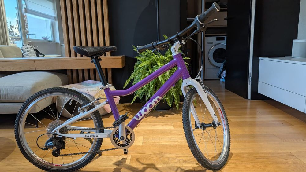 Rower Woom 4 fioletowy