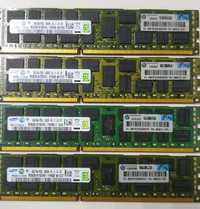 32Gb DDR3 (4x8Gb)  Samsung PC3-10600R 1333MHz ECC registered