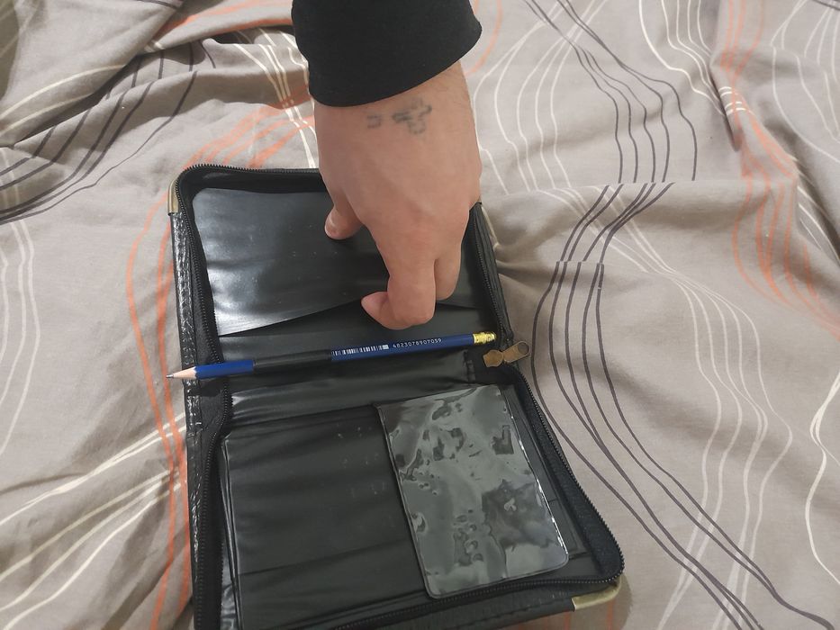 Мини папка для концелярии,блокнота,визиток