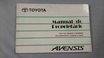 Manual do Condutor em Português Toyota Avensis