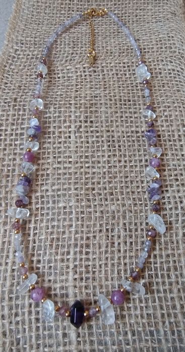 Naszyjnik z kamieni naturalnych