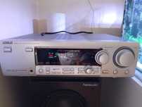 Amplituner Philips+subwoofer+kolumny głośniki Alphard xe star