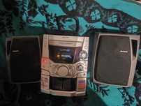 музикальний центр Panasonic SA-AK 410 + колонки aiwa sx-ns30