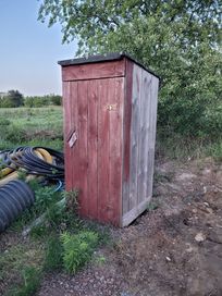 Wychodek, toaleta na budowę WC