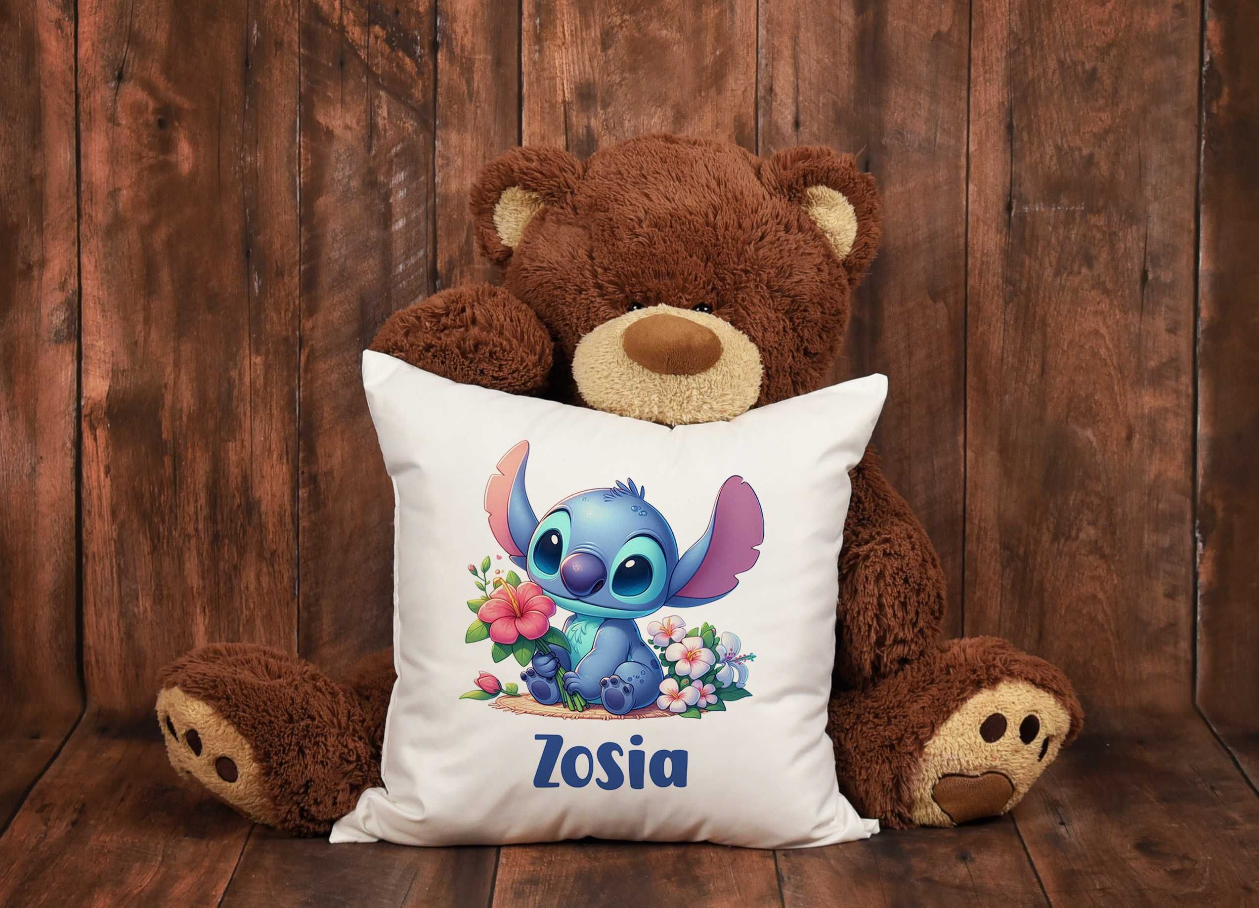 Poduszka Stitch Stich. Imię. Prezent urodziny. Mikołajki Święta