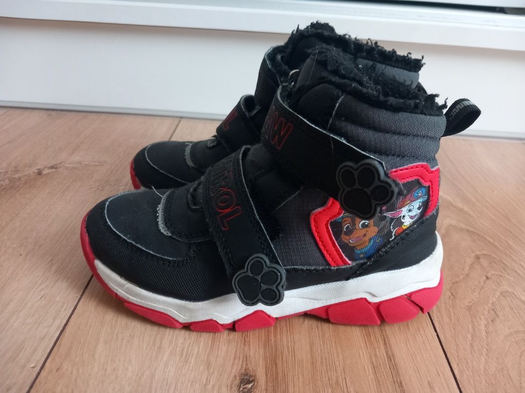 Buty Smyk zimowe na zimę kozaki śniegowce Paw Patrol dla chłopca 29