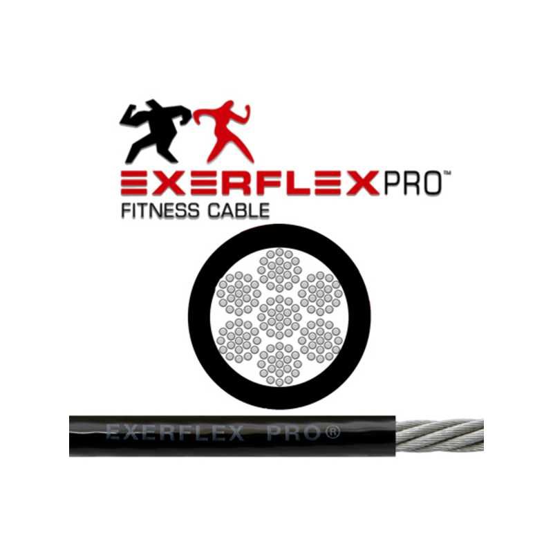 Трос Exerflex Pro для силовых тренажеров
