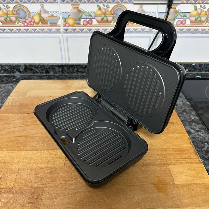 Grelhador de hambúrguer anti-aderente Tristar