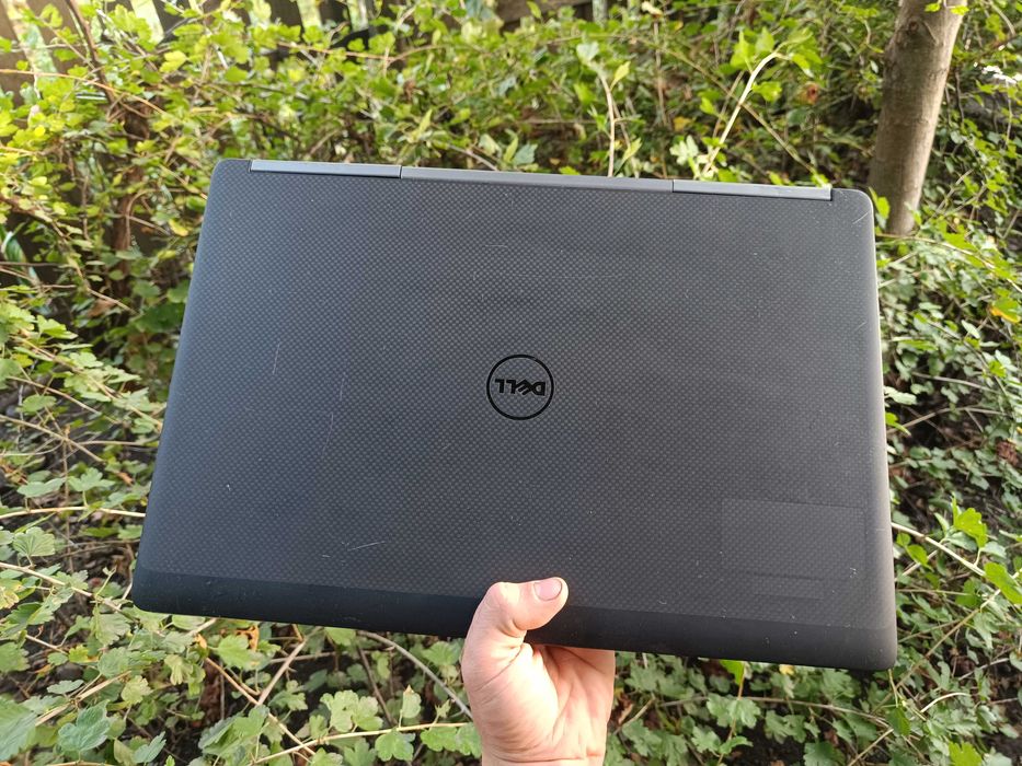 17.3" 6гб відеокарта, ноутбук DELL i7 7820HQ/16/512gb/P3000 6gb