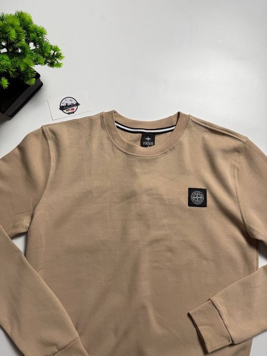 Світшот Stone Island бежевий