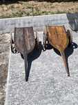 Carros de bois antigos
