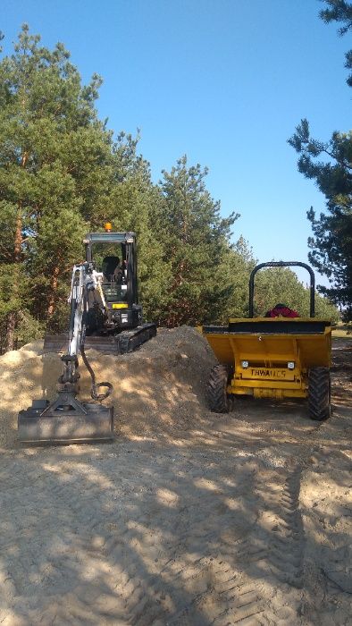 Prace ziemne Bobcat E19