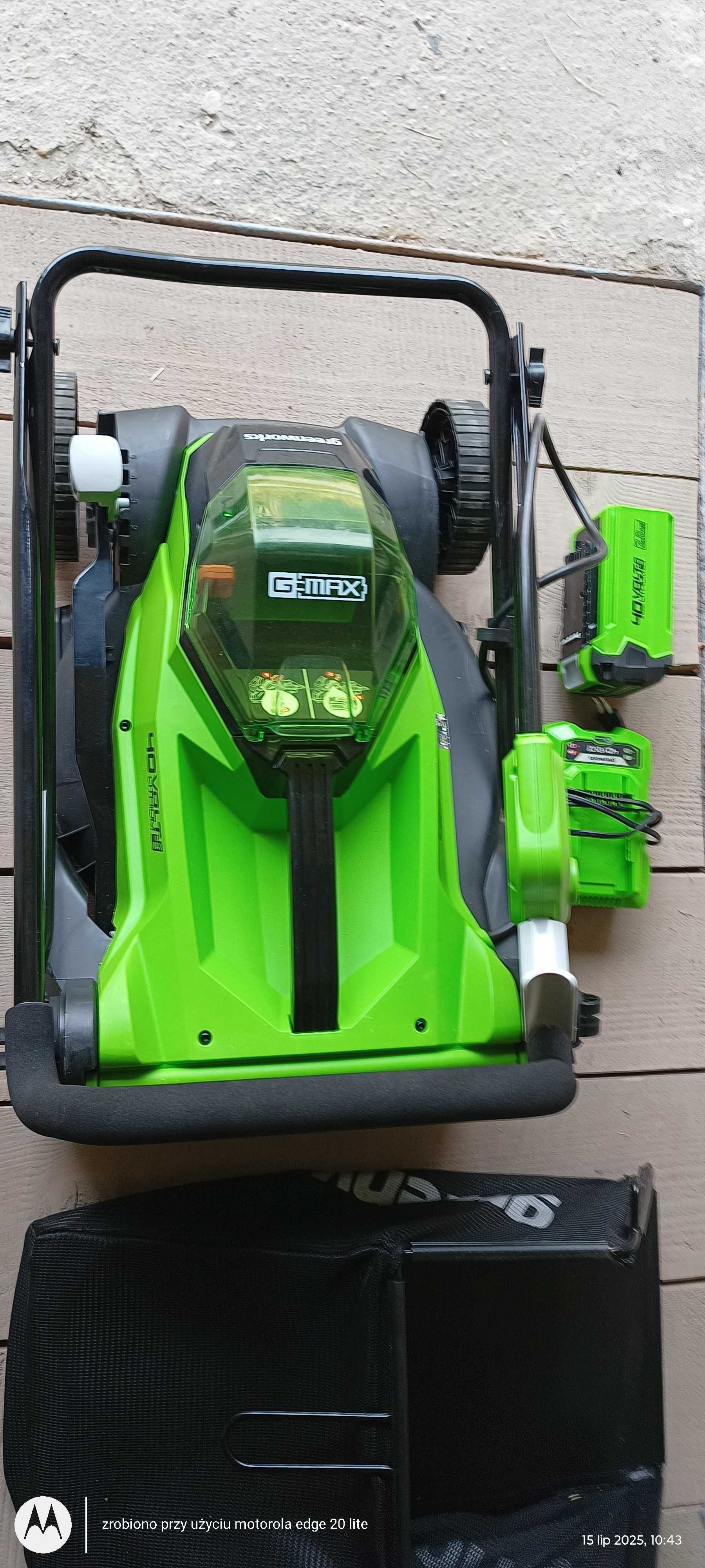 Sprzedam kosiarkę akumulatorową Greenworks 40v