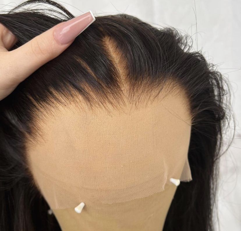 nowa naturalna peruka lace front 100% ludzki wlos na co dzien