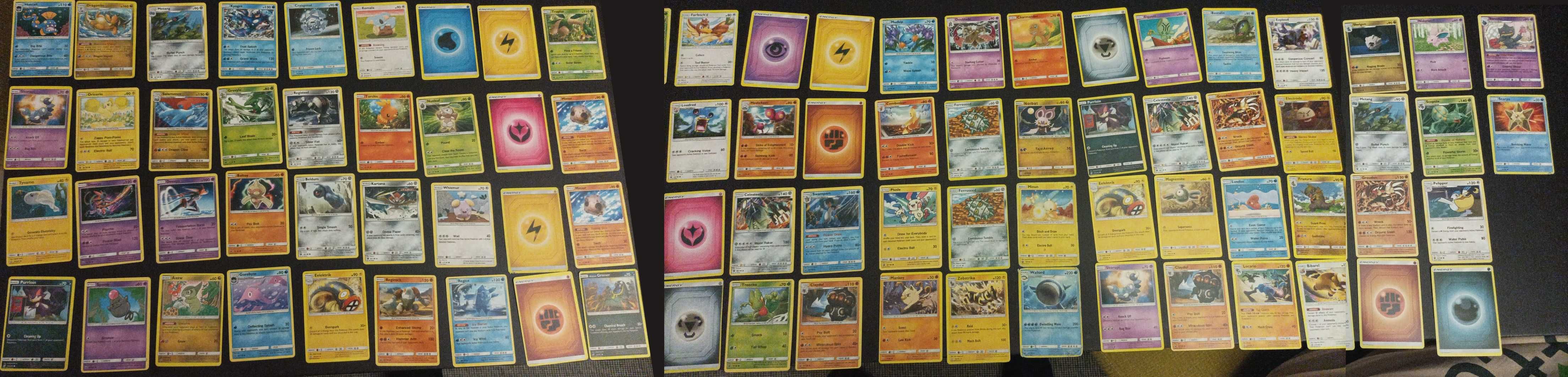 cartas pokemon cada