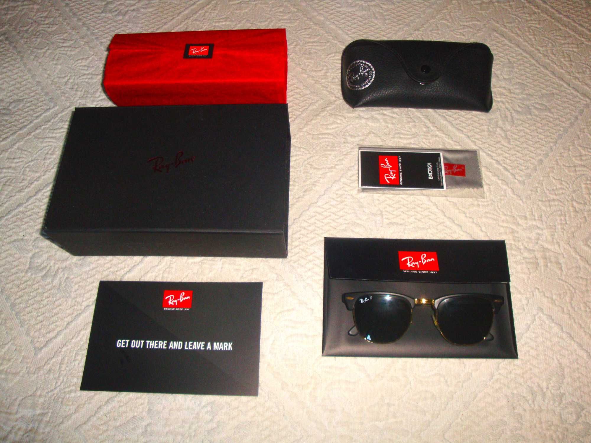 Óculos de sol - Ray-Ban Clubmasters Classic - RB3016