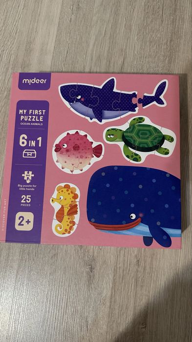 Пазли mideer «Звірі океану»