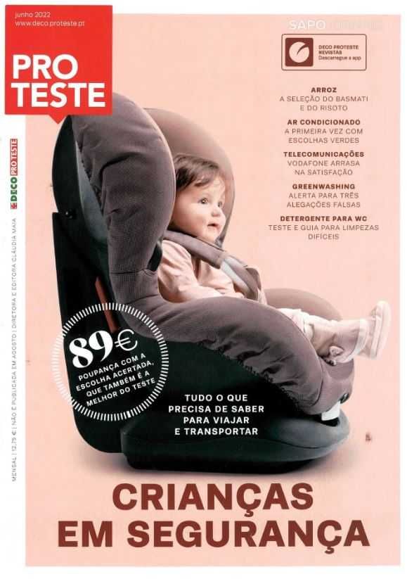 8 Revistas ProTeste da DECO defesa do Consumidor - lote 2