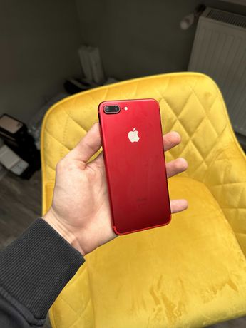 iPhone 7+ Red 128 GB Neverlock Гарний стан з США 100%