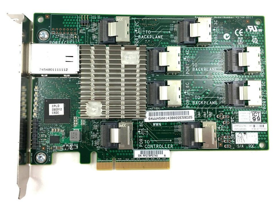 Kontroler SAS Expander 24 Bay PCIe 20gbit 24x SATA3 RAID
