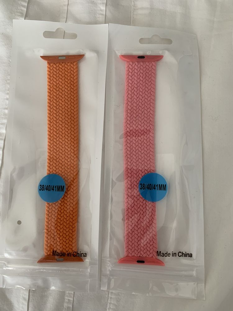 Komplet 2 paskow do iwatch 38/40/41 mm