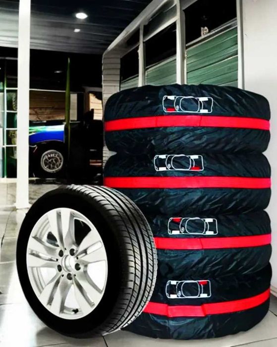 Комплект чохлів для коліс 4 шт для шин R15-R18